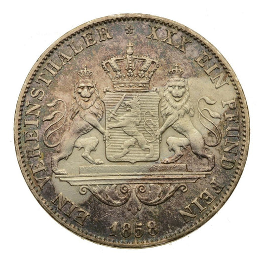 Niemcy - Hesja-Darmstadt - Talar 1858 r.