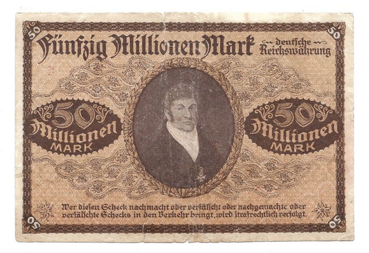 Sopot - Zoppot - 50 milionуw marek 1923 r. (B072)