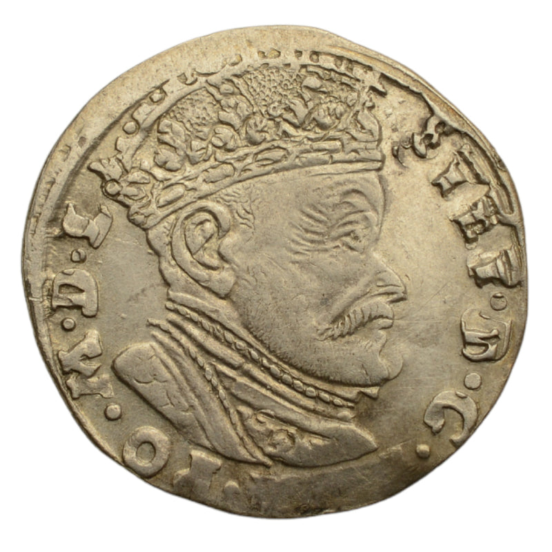 Stefan Batory - Trojak litewski 1584 r. (Wilno) (2)