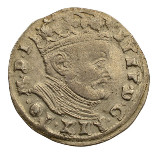 Stefan Batory - Trojak litewski 1584 r. (Wilno) (3)