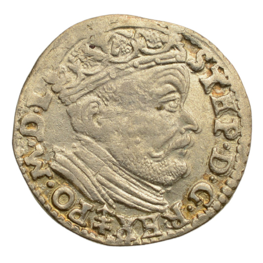 Stefan Batory – Trojak litewski 1585 r. (Wilno) (2)