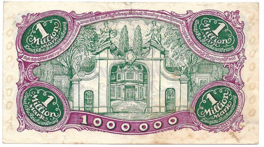 Wolne Miasto Gdansk - 1 milion marek 1923 r. (B074)