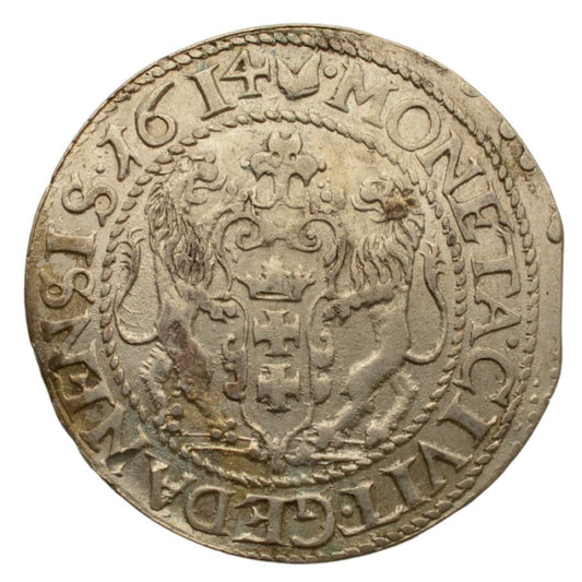 Zygmunt III Waza - Ort Gdanski 1614 r. (2)