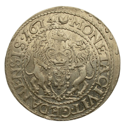 Zygmunt III Waza - Ort Gdanski 1614 r.