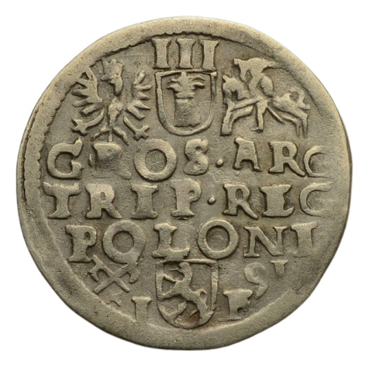 Zygmunt III Waza - Trojak 1591 r. (Poznan) (2)