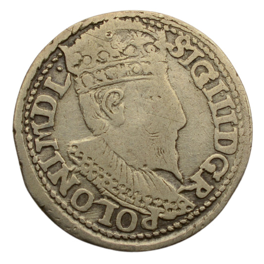 Zygmunt III Waza - Trojak 1598 r. (Olkusz) (2)